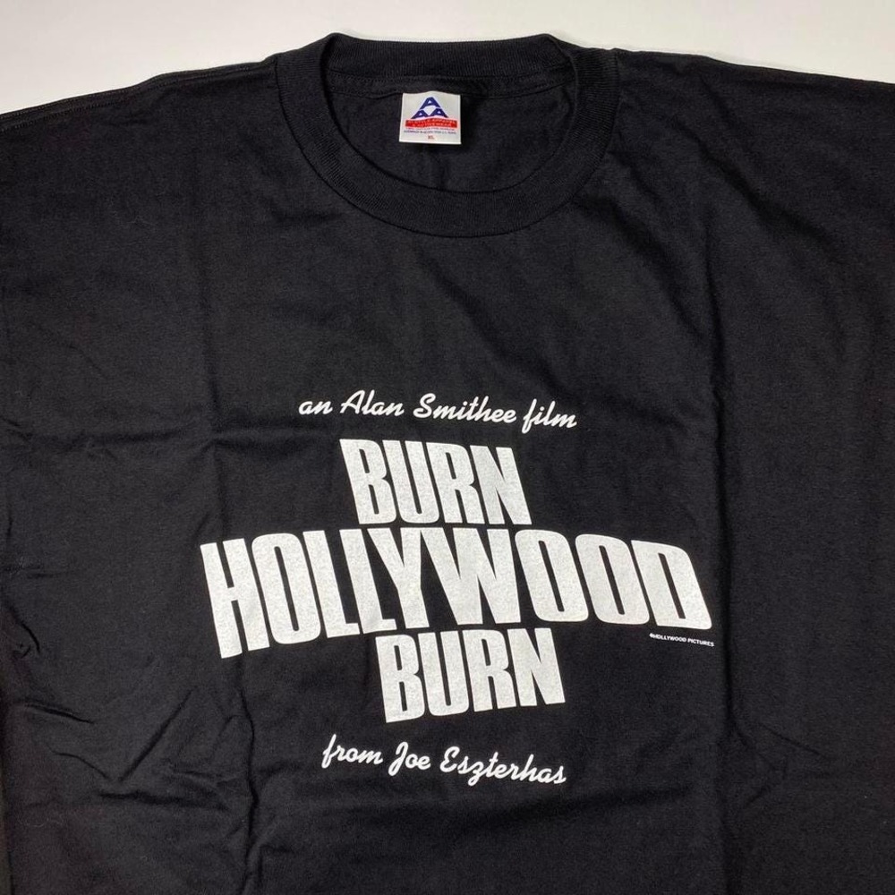 Vintage 90s BURN HOLLYWOOD BURN‎ movie shirt